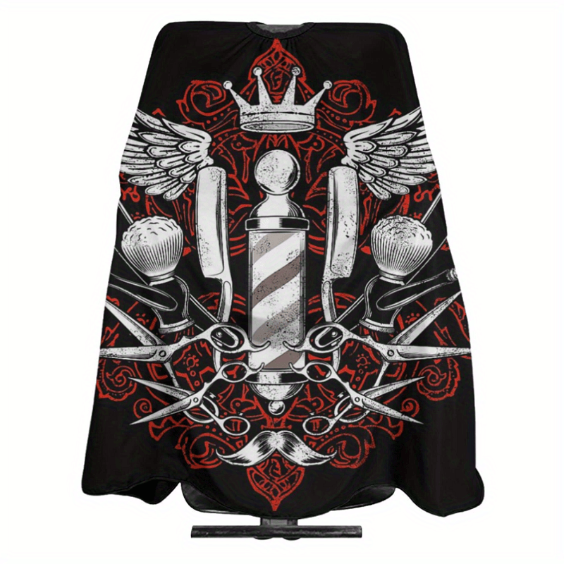 Waterproof Hair Cutting Cape with Adjustable Closure - Salon and Barber Haircuts