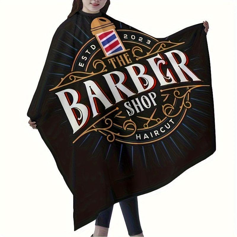 Waterproof Hair Cutting Cape with Adjustable Closure - Salon and Barber Haircuts