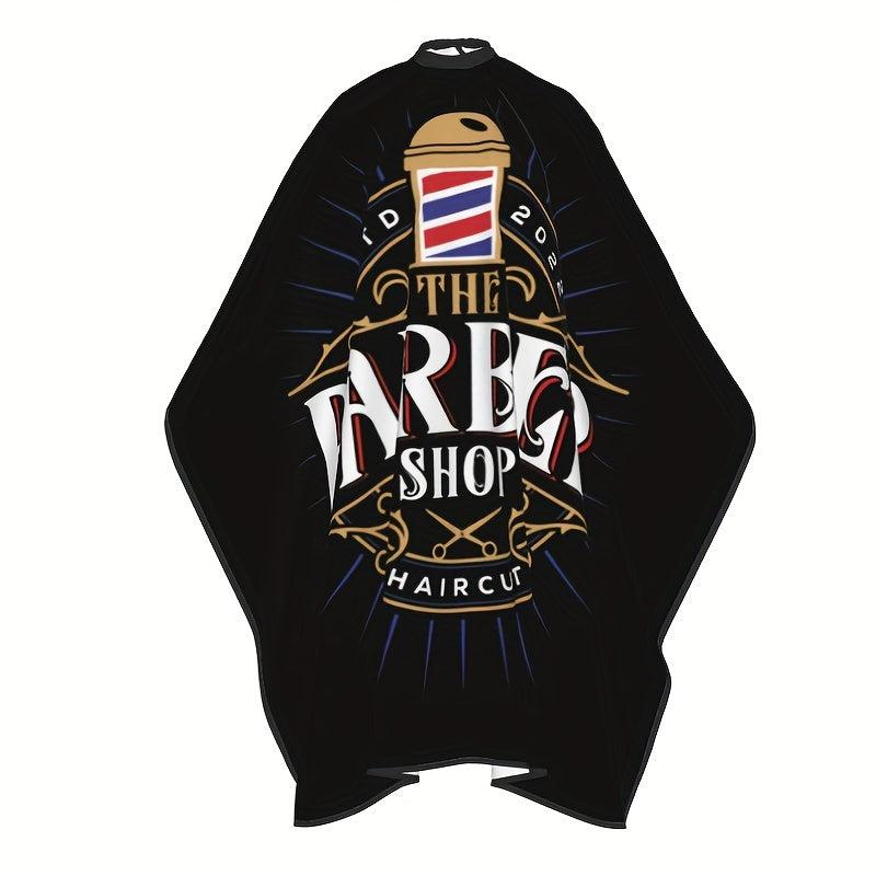 Waterproof Hair Cutting Cape with Adjustable Closure - Salon and Barber Haircuts
