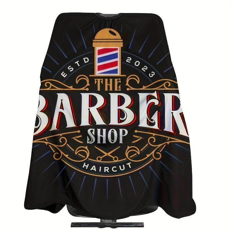 Waterproof Hair Cutting Cape with Adjustable Closure - Salon and Barber Haircuts
