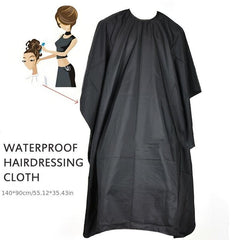 Waterproof Barber Cape with Snap Closure for Hair Styling