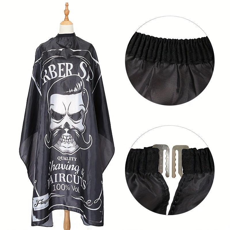 Adjustable Hair Cutting Cape for Salon Barbers and Stylists
