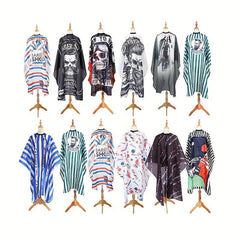 Adjustable Hair Cutting Cape for Salon Barbers and Stylists