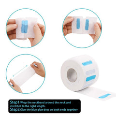 5pcs Disposable Barber Neck Strips Hairdressing Accessory