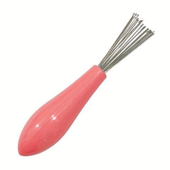Hair Brush Cleaning Tool Plastic Metal Cleaning Remover for Bristle Brush