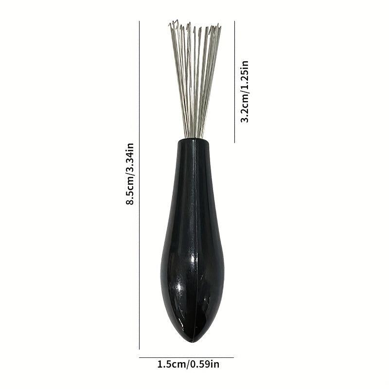 Hair Brush Cleaning Tool Plastic Metal Cleaning Remover for Bristle Brush