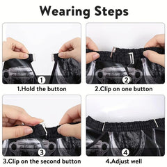 Waterproof Hair Cutting Cape Gown for Stylists