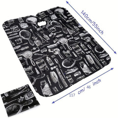 Waterproof Hair Cutting Cape Gown for Stylists