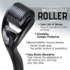Microneedle Roller For Face Beard Roller Microneedling Roller