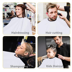 Waterproof Hair Cutting Cape 48x55inch Hairdressing Cover