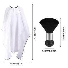 Waterproof Hair Cutting Cape 48x55inch Hairdressing Cover