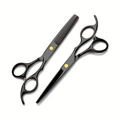 Pro Hair Scissors Titanium Plated for Precise Haircuts