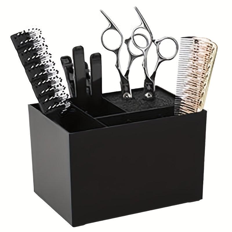 Barber Scissor Holder Display Stand Hairdressing Tool Storage Box