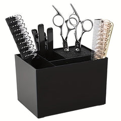 Barber Scissor Holder Display Stand Hairdressing Tool Storage Box