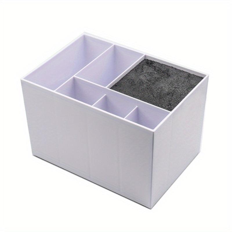 Barber Scissor Holder Display Stand Hairdressing Tool Storage Box