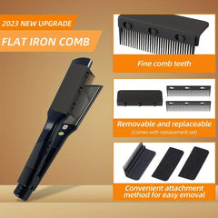 V Type Straightening Comb Attachment for Hair Straightening Flat Iron
