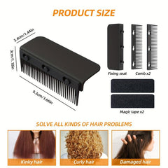 V Type Straightening Comb Attachment for Hair Straightening Flat Iron