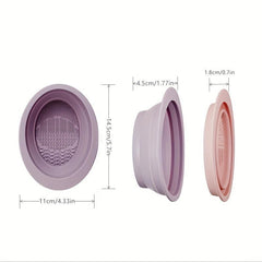 Silicone Makeup Brush Scrubber Cleaning Mat