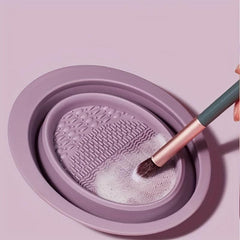 Silicone Makeup Brush Scrubber Cleaning Mat