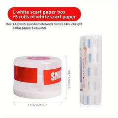 Hairdressing Disposable Neck Paper Box Haircut Neck Strips Neck Protection