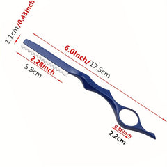 1Pcs Thinning Razors With Blade Professional Barber Razor Blades Hair Cutter