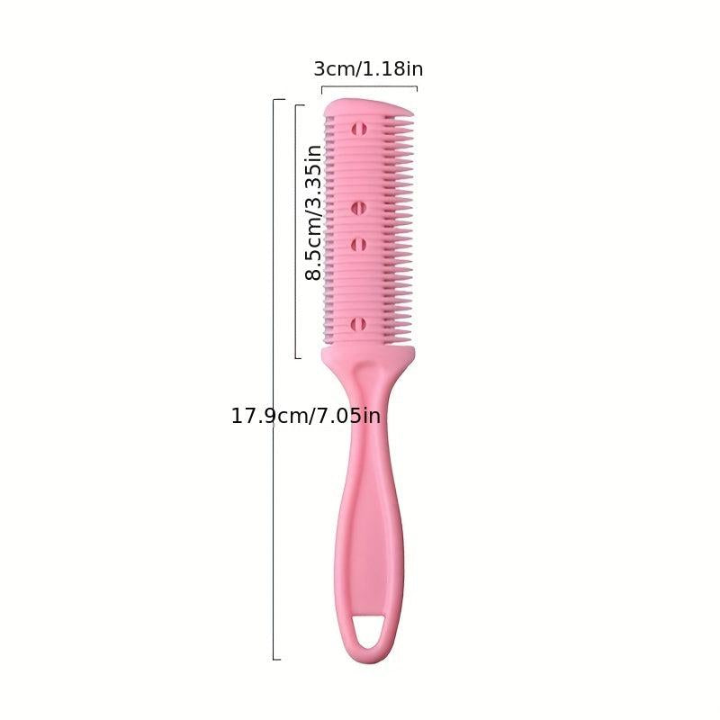 Double Edge Razor Hair Thinning Comb Scissors
