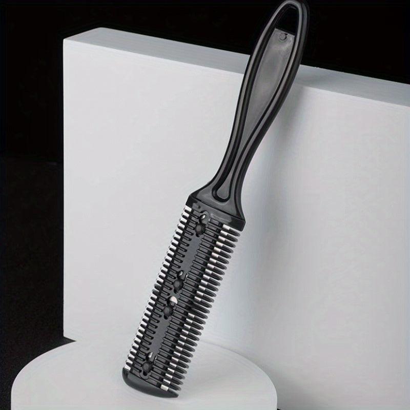 Double Edge Razor Hair Thinning Comb Scissors