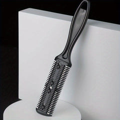 Double Edge Razor Hair Thinning Comb Scissors