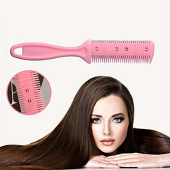 Double Edge Razor Hair Thinning Comb Scissors