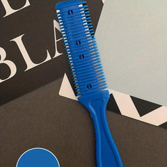 Double Edge Razor Hair Thinning Comb Scissors