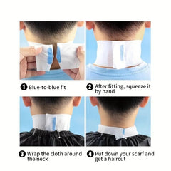 5 Rolls Hairdressing Scarf Paper Neck Paper Barber Salon Haircut Disposable Tool