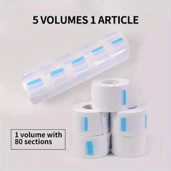 5 Rolls Hairdressing Scarf Paper Neck Paper Barber Salon Haircut Disposable Tool