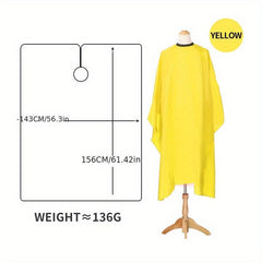Hair Cutting Cape Hairdressing Cloth Waterproof Non-Stick Shawl