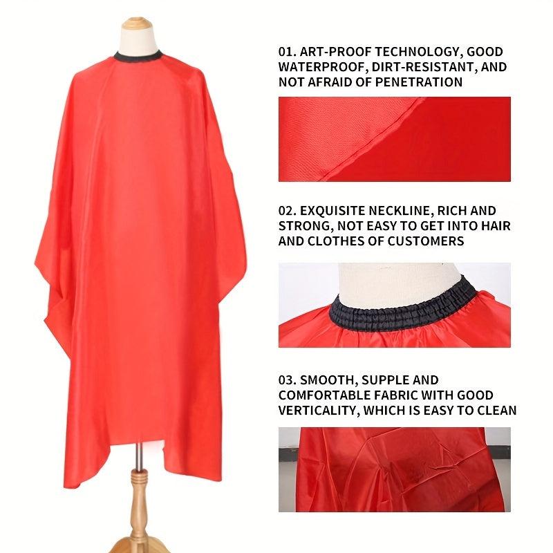 Hair Cutting Cape Hairdressing Cloth Waterproof Non-Stick Shawl