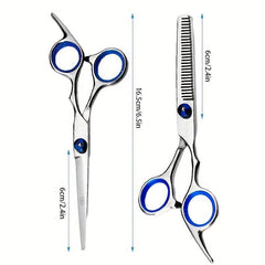 Professional 6-Inch Hairdressing Scissors for Thinning and Cutting