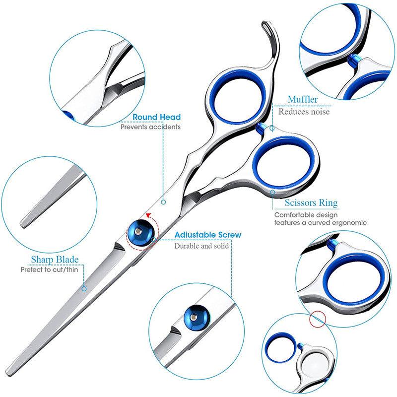 Professional 6-Inch Hairdressing Scissors for Thinning and Cutting