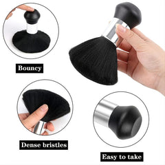 Pro Hair Cutting Cape w/ Neck Duster Brush Salon Barber Cape