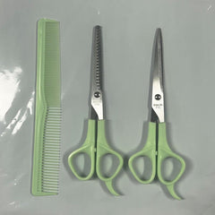 Professional Hair Cutting Scissors Set with Comb
