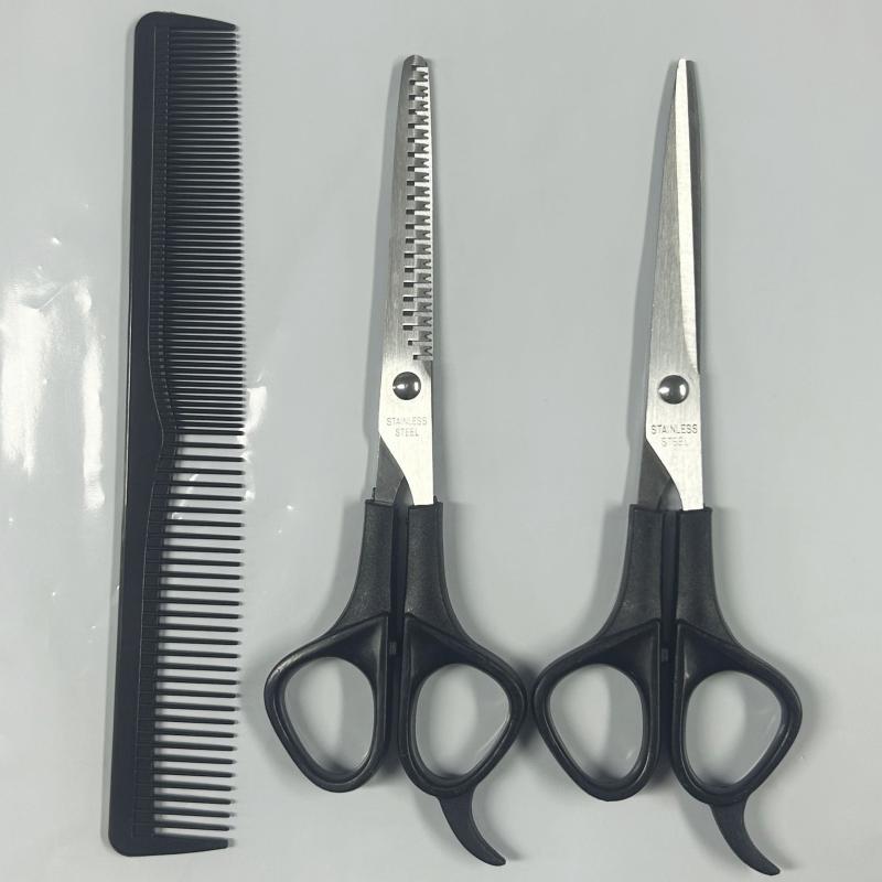 Professional Hair Cutting Scissors Set with Comb