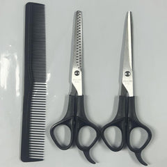 Professional Hair Cutting Scissors Set with Comb