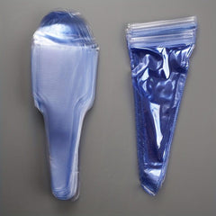 10pcs Hair Cutting Scissors Bag PVC Disposable Waterproof Protective Bag