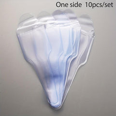 10pcs Hair Cutting Scissors Bag PVC Disposable Waterproof Protective Bag