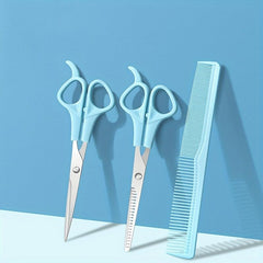 Professional Hair Cutting Scissors Kit with Thinning Shears and Comb