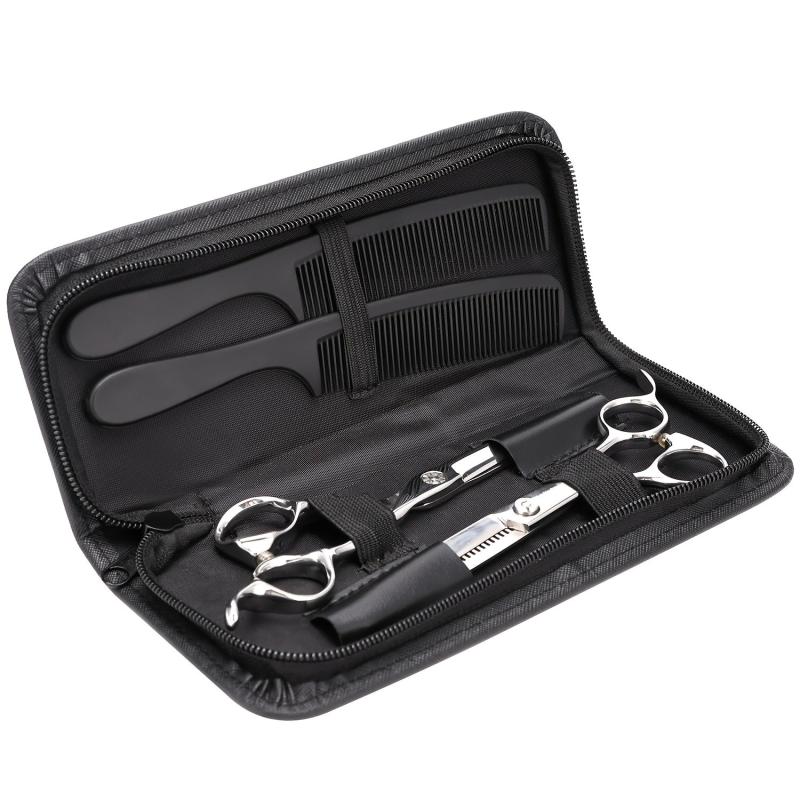 Barber Case Scissor Bag with Tool Waist Bag & Comb Shear