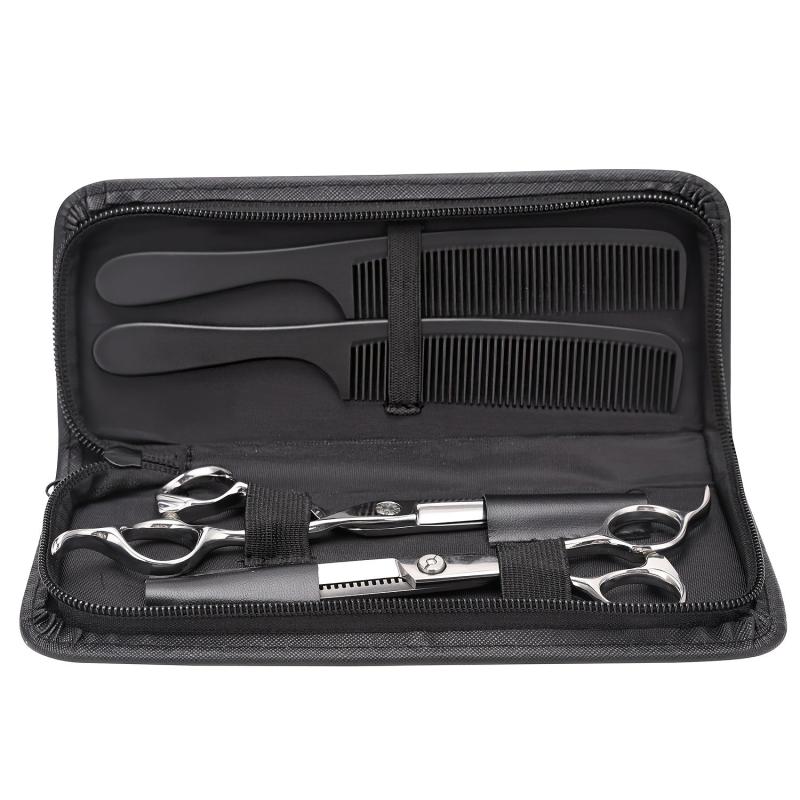 Barber Case Scissor Bag with Tool Waist Bag & Comb Shear