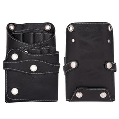 Hair Scissors Pouch Hairdresser Purse Scissors Bag Tool Waterproof PU Leather