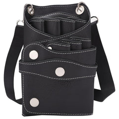 Hair Scissors Pouch Hairdresser Purse Scissors Bag Tool Waterproof PU Leather
