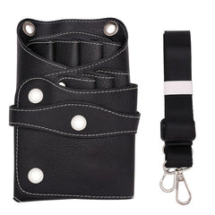 Hair Scissors Pouch Hairdresser Purse Scissors Bag Tool Waterproof PU Leather