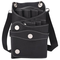 Hair Scissors Pouch Hairdresser Purse Scissors Bag Tool Waterproof PU Leather