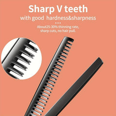 Orange Professional Hair Cutting Shears Thinning Scissors